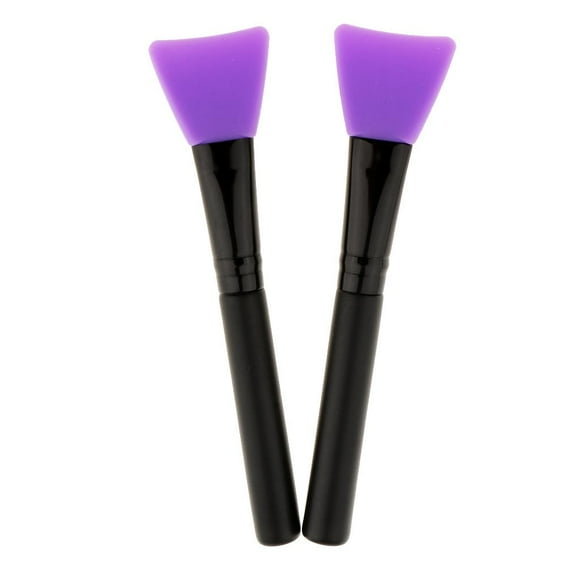 Mascarilla Facial de Silicona Suave para El Cuello Perfecl 2 Piezas de Brochas de Maquillaje