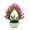Pink-PK-home supplies, variant on LEFTHIGH Home Realistic Simulated Flower Bouquet Plastic 26cm Lifelike Home Office Decoration Eco-Friendly Durable Hassle-Free Fake Flowers Valentine Gifts