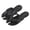 Black, variant on Women Portable F𝗅ip Flops Summer Detachable Folding Slippers Travel Vacation Slippers Indoor Outdoor Sandals Non-S𝗅ip Quick D𝗋y Shower Shoes