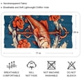 thumbnail image 2 of Fish Chiffon Translucent Light Breathable Silk Scarf 180*73, 2 of 6