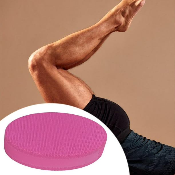 Balance Pad Core Training No Slip Equipmento resistente a la lágrima Densidad suave de alta densidad Rosa rojo