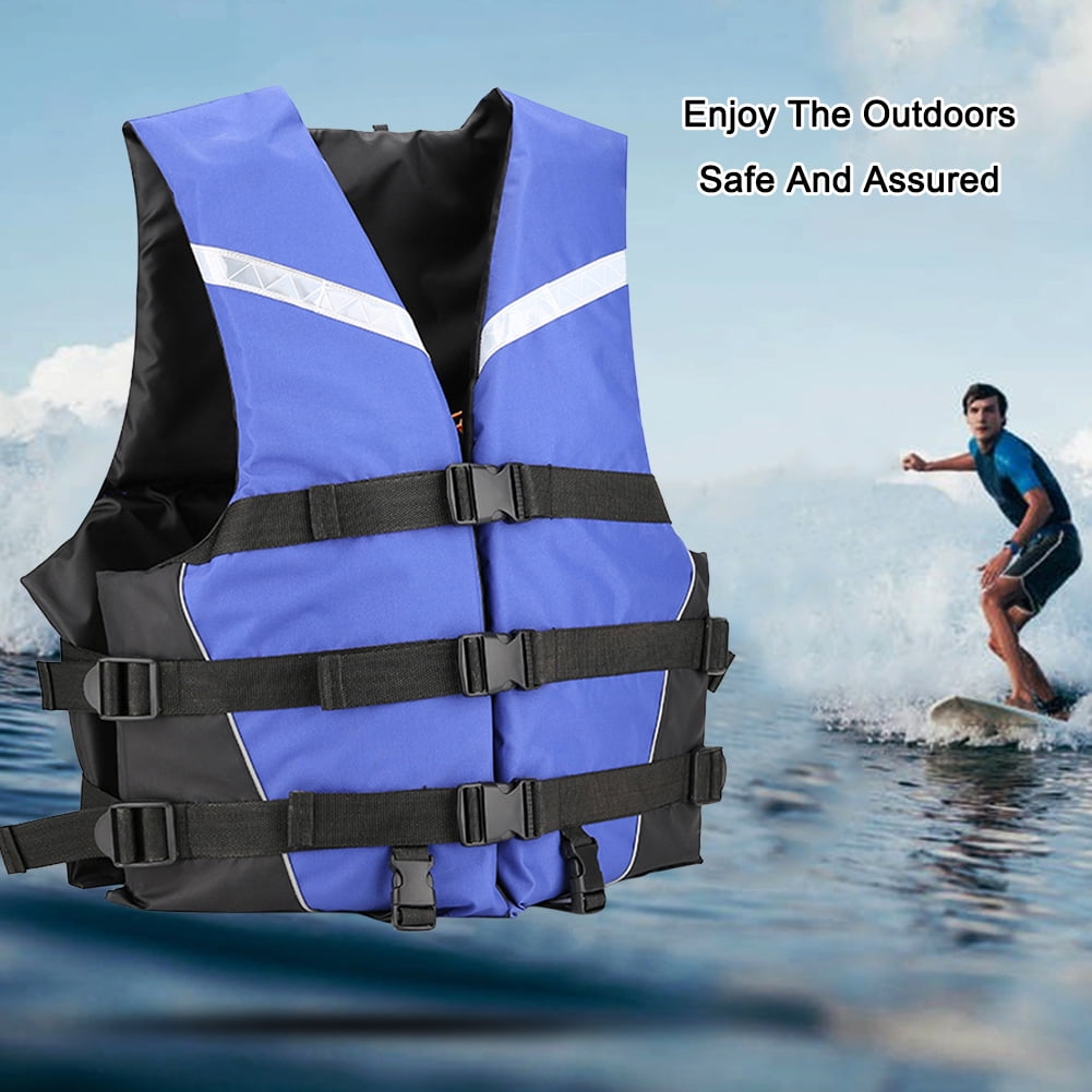 RUSR Adults Life Jacket Water Sports Fishing Boating Swimming Drifting