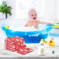 thumbnail image 6 of SKYSONIC Winter Pine Trees Baby Muslin Washcloths Face Towel, Forest Burp Cloths Cotton Wipes 5 PCS Infant Wash Cloth for Newborn Boys Girls 12"x12", 6 of 7