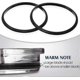thumbnail image 4 of 6 Pieces 20 oz Replacement Rubber Lid Seals O Shaped Resealable Lid Gaskets for16 and 20 Ounce Insulated Stainless Steel Tumblers, Black, 4 of 5