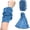 Blue, variant on Versatile Ice Silk Cooling Wristbands for Pickleball, Sweat Absorbing & Breathable Sport Wrist Towels, Ideal for Pickleball, Tennis, Yoga, and Outdoor Workouts Red