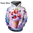 thumbnail image 2 of Sudadera con capucha con estampado de helado, sudadera con gráficos en 3D para hombre, sudadera de moda de otoño e invierno para niños, sudadera con capucha informal, ropa para mujer, 2 of 5