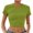Green, variant on Fesfesfes Woman Tops Women's Short Sleeve Summer Beach Solid Color Casual Top Pullover T-shirt Womens Short Sleeve Tops S(US:4)