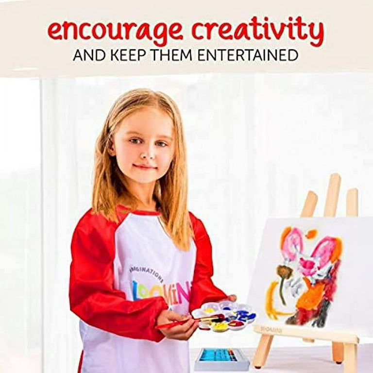 Lartique Acrylic Paint Set for Kids, Complete Kids Paint Set with All