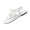 White #069, variant on Womens Bow Thong Sandals Flat Slingback Toe Post Summer Casual Beach Vacation Dress Shoes, 43