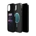 thumbnail image 2 of DistinctInk Tough Case for Apple iPhone 15 (6.1" Screen), Compatible with MagSafe Charging - Dream Big Start Small Act Now, 2 of 6
