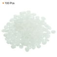 thumbnail image 3 of Uxcell 100Pack Glow Rocks 13-17mm Glow Pebbles Decoration in the Dark Luminous Stones Decor DIY Decorative White, 3 of 8