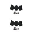 thumbnail image 3 of VONKY Easy To Install Aluminum Alloy Gear Box Mount Holder For ECX 1/12 Rc RGT 136100 black 2Set, 3 of 6
