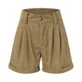 thumbnail image 6 of Sngxgn Womens Active Fit Shorts with Pockets(Khaki,L), 6 of 6