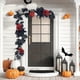 thumbnail image 4 of Calabaza de Halloween con Hojas de Arce y Ratán | Decoración Otoñal de Plástico de 175 Cm para Fiestas de Halloween - 1 Unidad, 4 of 6