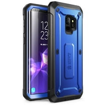 SUPCASE Unicorn Beetle Pro Series Case Designed for Galaxy S9, with Built-in Screen Protector Full-Body Rugged Holster Case for Galaxy S9 (2018 Release) (DarkBlue)
