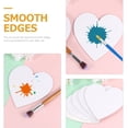 thumbnail image 4 of 10 pcs Cotton Drawing Panel Heart Panel Blank Oil Painting Board for Painter, 4 of 8