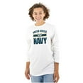 thumbnail image 3 of United States Navy Military Logo Long Sleeve TShirt Men Women Brisco Brands M, 3 of 6