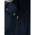 thumbnail image 6 of KVE Women's Plus Size Quilted Winter Coat Warm Puffer Jacket Thicken Parka with Removable Hood Navy 1X, 6 of 9