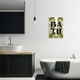 thumbnail image 2 of Vintage Bath Flower Blooms Botanical & Floral Graphic Art Unframed Art Print Wall Art, 2 of 6