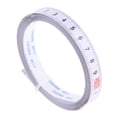 thumbnail image 1 of koolsoo MITER SAW TRACK SELF ADHESIVE TAPE MEASURE - 1cm INCREMENTS -300cm ROLL L -R sinistra a destra (0-300 cm), 1 of 9