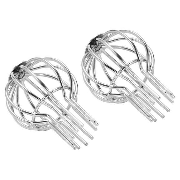 2Pcs Gutter Guard, 3 Inch 304 Stainless Steel Down Pipe Gutter Balloon Guard Filter Strainer