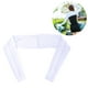 thumbnail image 2 of Mangas tipo chal con protección solar UV para deportes al aire libre, talla única (blanco), 2 of 6