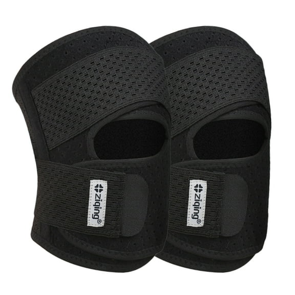Professional Knee Braces for Knee Pain with Side Stabilizers (2 Packs) for Women and men - L