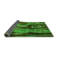 thumbnail image 2 of Ahgly Company Indoor Square Abstract Green Modern Area Rugs, 4' Square, 2 of 4
