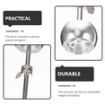 thumbnail image 3 of Minkissy Pédale de Remplacement pour Tambour Accessoire de Pédale Lot de 1 Alliage d'Aluminium Argenté Répartiteur de Poids Réglable pour Tambours, 3 of 8