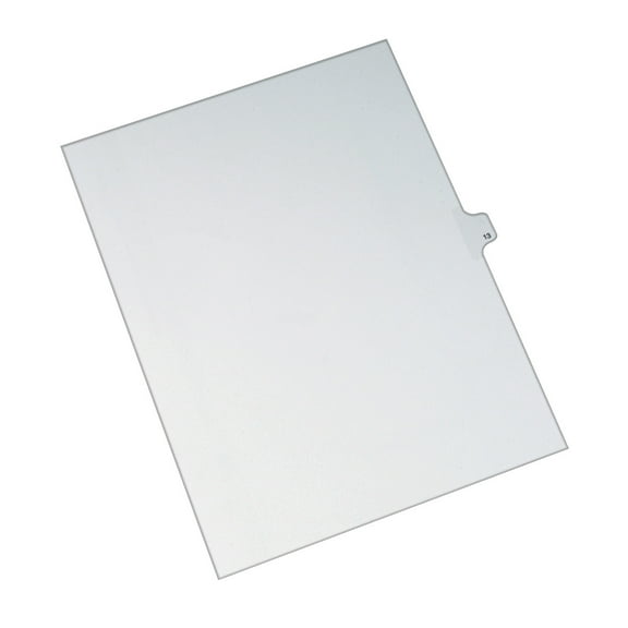 Avery Individual Legal Dividers Allstate Style, Letter Size, Side Tab #13 (82211)