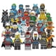 thumbnail image 1 of 24pcs Ninja Mini Figures Kai Jay Sensei Wu Master Building Blocks Toys, 1 of 5