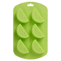 ZCSKFIN Watermelon, Strawberry, Lemon and Pineapple Shaped Molds for Gummy and Ice Cubes, Reusable Candy and Cake Decor Baking Tools, Fun Shapes for DIY Desserts and Party Treats