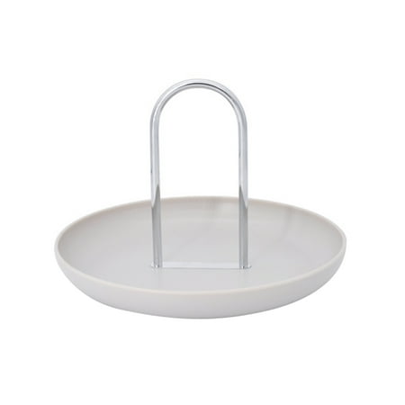 

LMZM Round Decorative Tray Convenient Aluminum Alloy Table Centerpieces Catchall Tray Wedding Decor