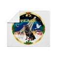 thumbnail image 4 of CafePress - Xmassunrise/Rottweiler Throw Blanket - Soft Fleece Throw Blanket, 50"x60" Stadium Blanket, 4 of 5