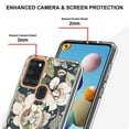 thumbnail image 3 of Allytech Galaxy A21s Case Cover, Soft TPU Back Cover with Ring Holder Stand Shockproof Anti-Scratch Slim Fit Bumper Phone Case for Samsung Galaxy A21s, Flower, 3 of 4