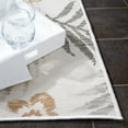 thumbnail image 5 of SAFAVIEH Sunrise Jane Floral Reversible Indoor/Outdoor Area Rug, Ivory/Grey Black, 5'3" x 7'7", 5 of 9
