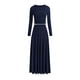 thumbnail image 1 of Vestido PRETTYGARDEN Conjunto de Punto Acanalado de 2 Piezas Azul Marino Talla L, 1 of 7