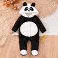 thumbnail image 2 of KVPLBQFD Toddler Boy Sweatsuit Baby Boys Baby Boy Onesies 6-9 Months and Girls Winter Clothes Snowsuit Teddy Bear Onesie Outfit Jumpsuit Romper Coat Hooded Suit Toddler Gifts Age 3-4, 2 of 8
