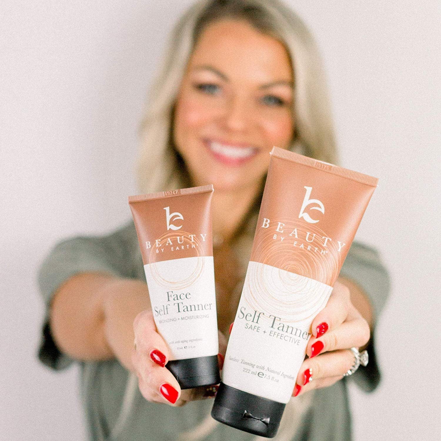 Buy Beauty by Earth Self Tanner for Face Made with Organic & Natural Ingredients, Tanning