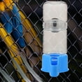 thumbnail image 4 of 2 piezas dispensador de agua bebedero para pájaros accesorios para jaula de pájaros comedero para pájaros contenedor de agua de plástico, 4 of 6