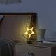 thumbnail image 3 of Lámpara de mesa con forma de estrella, lámpara de escritorio LED con puerto USB para decoración de sala de estar. negro alimentado por USB, 3 of 8