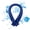 Dark Blue, variant on Cooling Neck Wrap Ice Towel with Button, Cooling Scarf for Runners Cyclists Golfers