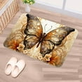 thumbnail image 5 of Butterfly Kitchen Mat Outdoor Carpet Indoor Mat - Polyester Non-Slip Machine Washable, 5 of 6