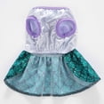 thumbnail image 3 of Pet Fairy Mermaid Princess Costume Dog Sundress Puppy Outfits Cat Vest Shirts, M, 3 of 13
