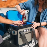 RTIC 20 Can Ultra-Tough Soft Cooler, 15 Qt, Leakproof, Waterproof Zipper, Blue / Grey