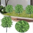 thumbnail image 2 of 21.65 Inch UV Resistant Artificial Cedar Topiary Trees with Ground Spike Evergreen Bushes Shrubs for Indoor Outdoor Front Porch Garden Decor Realistic Cypress, 2 of 7