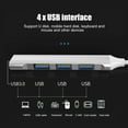 thumbnail image 5 of 4-Port USB Hub 3.0, EEEkit 5Gbps High-Speed USB 3.0 Type C Splitter for Laptop, Portable USB Hub Compatible with iMac Pro, MacBook Air, Mac Mini/Pro, Surface Pro, PC, USB Flash Drive, Mobile HDD-2Pcs, 5 of 8