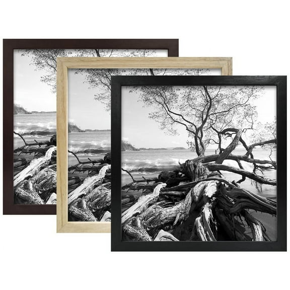 MCS 12x12 Solid Wood Art Frame In Black