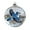 Blue, variant on Nature's Birds Crystal Glass Ornament Set, Hummingbird Ornaments for Christmas Tree Cardinal Bird Glass Clear Plastic Christmas Balls Xmas Tree Memorial Gifts (1 PACK)