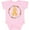 AD-Pink, variant on Inktastic Word Circle-childhood Cancer Awareness Boys or Girls Baby Bodysuit